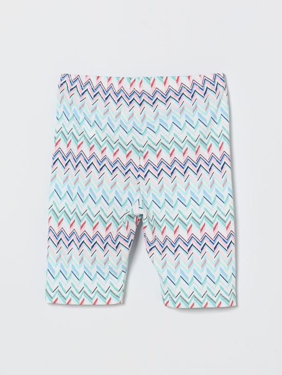 26SS [키즈] 미소니 쇼츠/버뮤다 MY6C29J0539 600RS Gnawed Blue - MISSONI