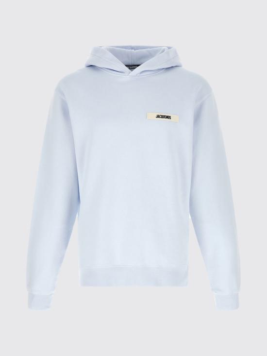 26SS 자크뮈스 후드 티셔츠 25EHOM00247AJ00126 321 Blue - JACQUEMUS