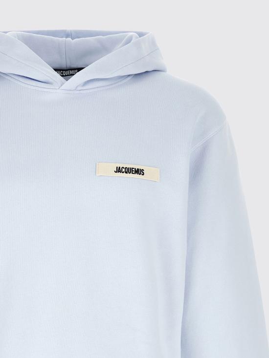 26SS 자크뮈스 후드 티셔츠 25EHOM00247AJ00126 321 Blue - JACQUEMUS