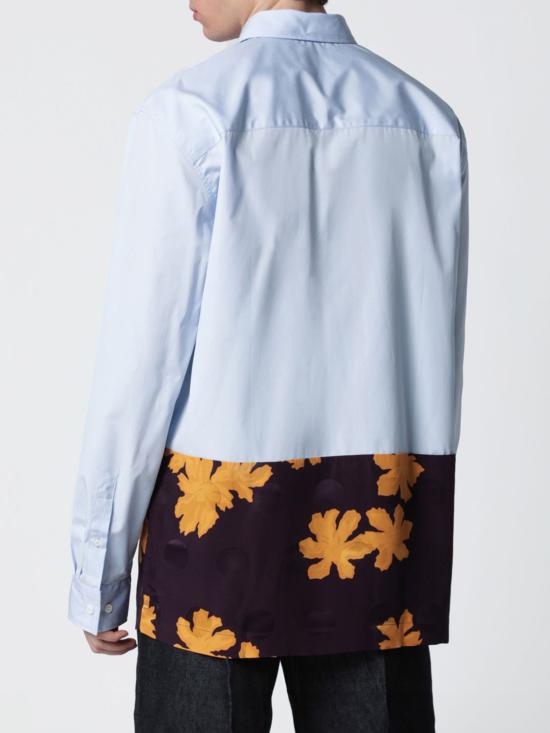 26SS 드리스 반 노튼 긴팔 셔츠 207143314 514 Blue - DRIES VAN NOTEN