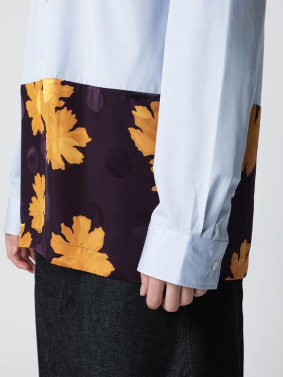 26SS 드리스 반 노튼 긴팔 셔츠 207143314 514 Blue - DRIES VAN NOTEN