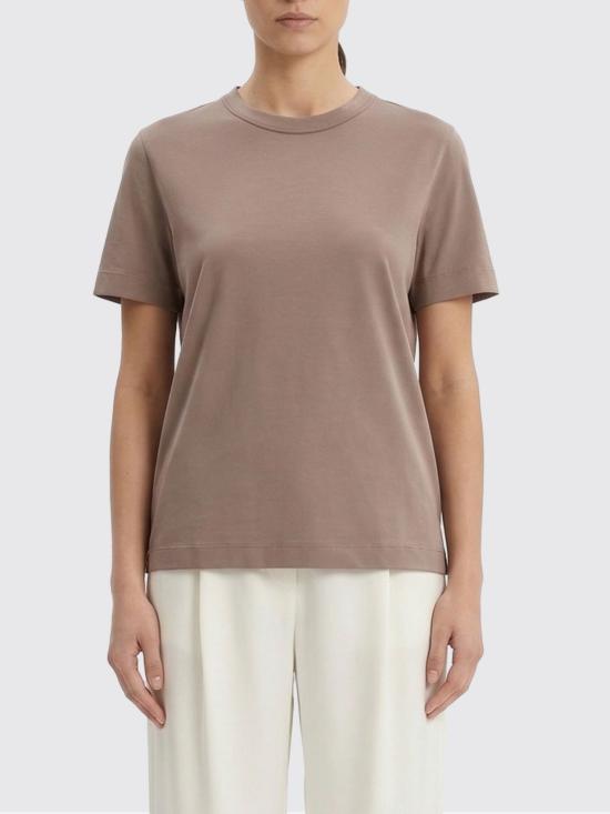 26SS 브루넬로 쿠치넬리 코튼 티셔츠 M0T81BI100 C9286 Black