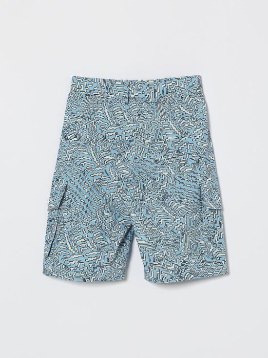 26SS [키즈] 미소니 쇼츠/버뮤다 MY6Q29P0596 100CE Gnawed Blue - MISSONI