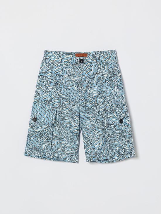 26SS [키즈] 미소니 쇼츠/버뮤다 MY6Q29P0596 100CE Gnawed Blue