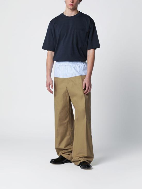 26SS 드리스 반 노튼 반팔 티셔츠 211103603 509 Blue - DRIES VAN NOTEN