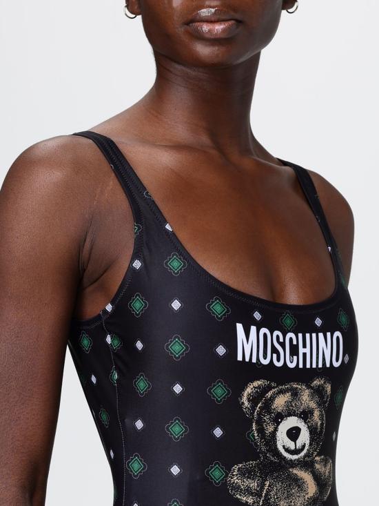 26SS 모스키노 원피스 수영복 42010577 2555 Multicolor - MOSCHINO