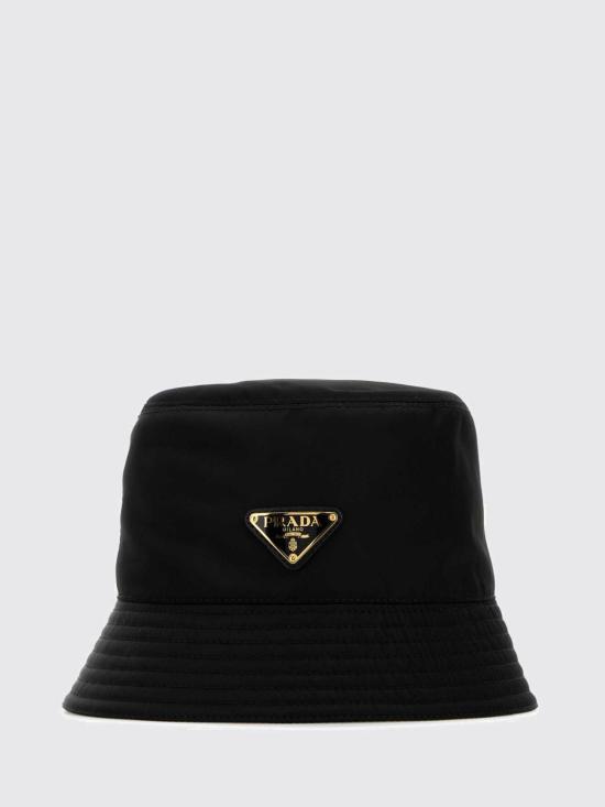 26SS 프라다 리나일론 버킷햇 1HC1372DMI F0632 Black
