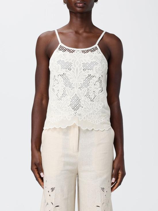 26SS 트윈셋 민소매 티셔츠 261TP2580 00282 White