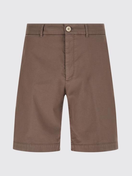 26SS 브루넬로 쿠치넬리 숏팬츠 M289LU0010 C6046 Cocoa - BRUNELLO CUCINELLI