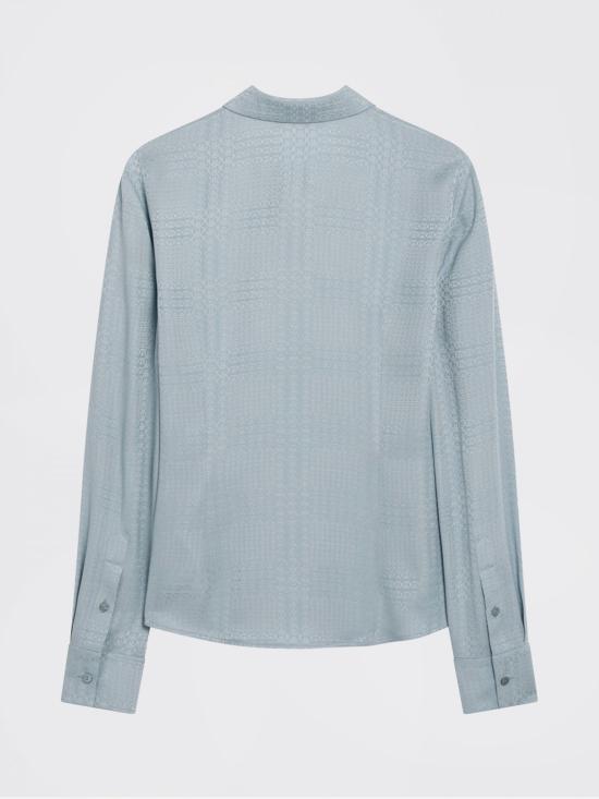 26SS 구찌 셔츠 858623ZAT90 4870 Gnawed Blue - GUCCI