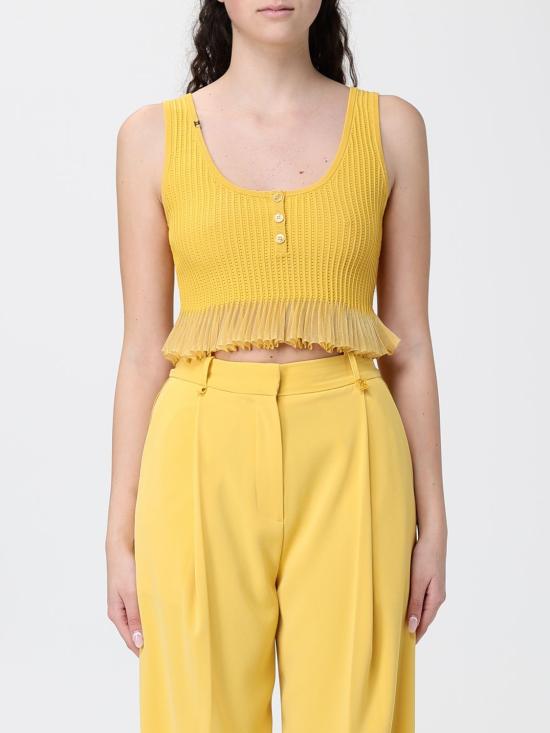 26SS 엘리자베타프랜치 민소매 티셔츠 TK74B61E2 EV4 Yellow