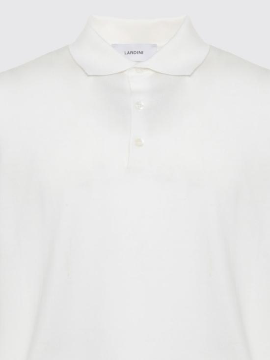 26SS 라르디니 폴로 티셔츠 CNLPMC65CN64020 100 White - LARDINI