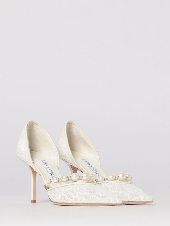 26SS 지미추 힐/펌프스 AURELIE85DRJ IVORY White - JIMMY CHOO