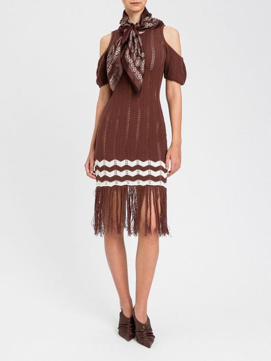 26SS 트윈셋 롱 원피스 261AP3060 13363 Brown - TWINSET