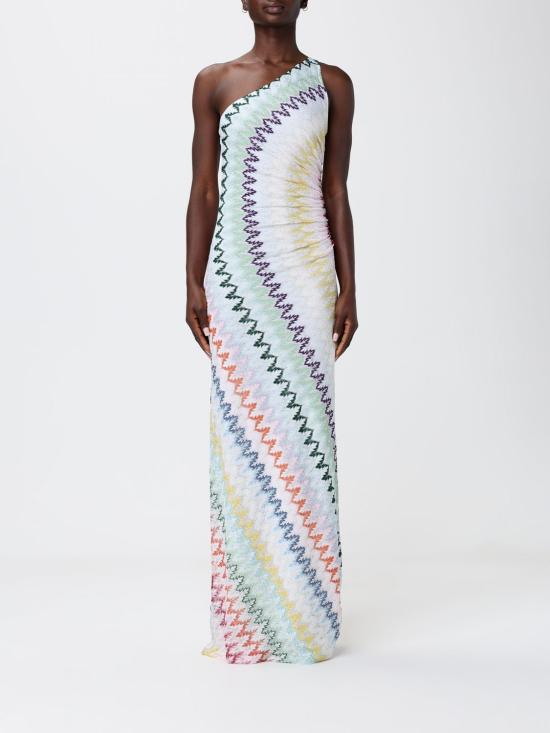 26SS 미소니 롱 원피스 DS26SG3JBR015I S30G5 White