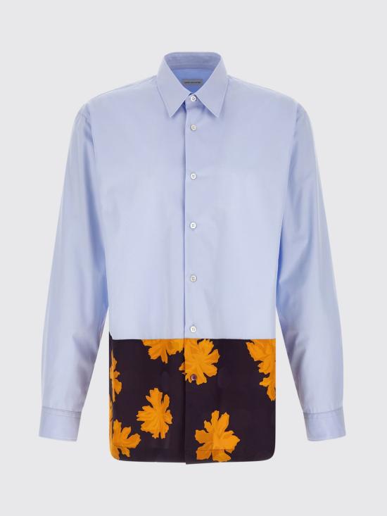 26SS 드리스 반 노튼 긴팔 셔츠 2610207143314 514 Blue - DRIES VAN NOTEN