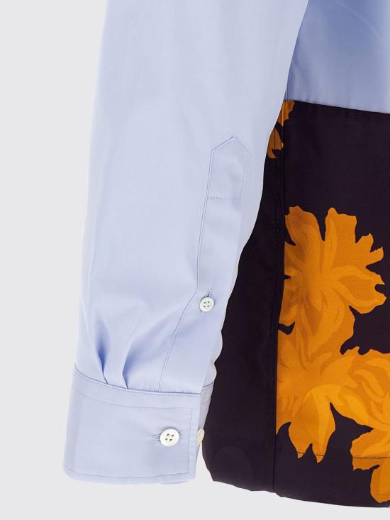 26SS 드리스 반 노튼 긴팔 셔츠 2610207143314 514 Blue - DRIES VAN NOTEN