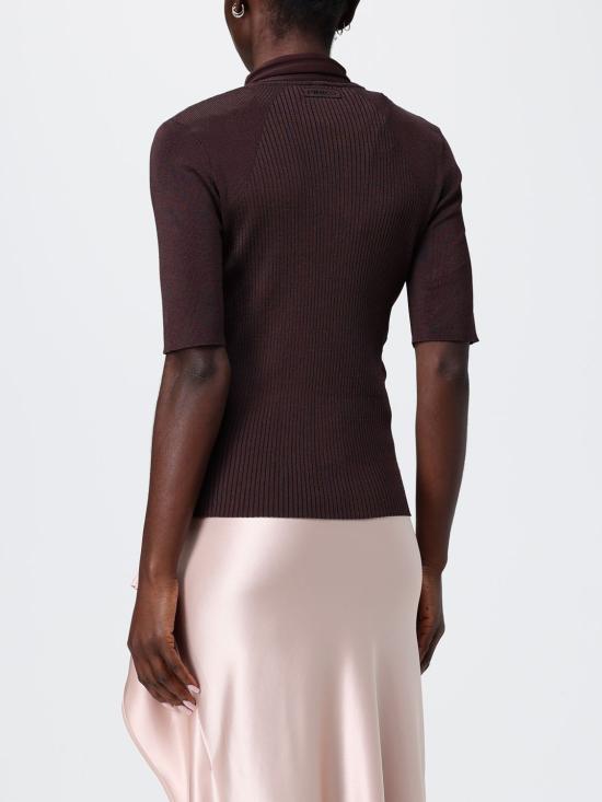 26SS 핑코 폴로 티셔츠 106316A347 L78 Brown - PINKO