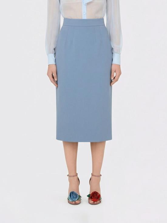 26SS 돌체앤가바나 미디 스커트 F4CS8TFUAE5 B0276 Blue