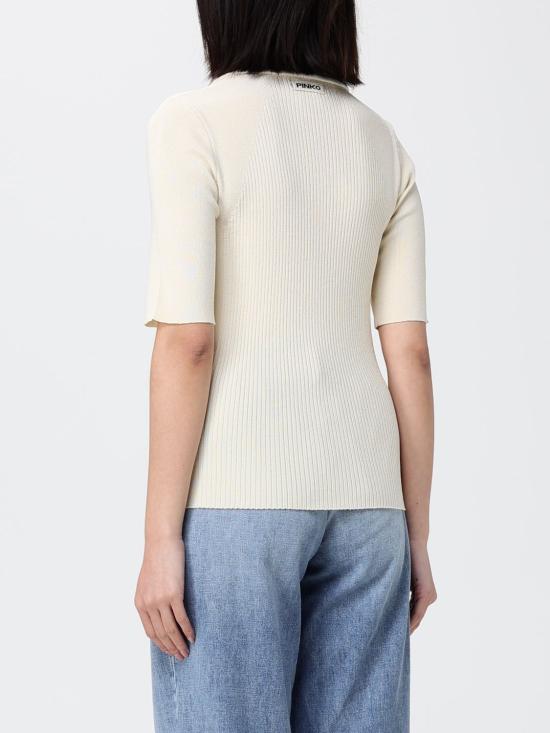 26SS 핑코 폴로 티셔츠 106316A347 C04 Beige - PINKO