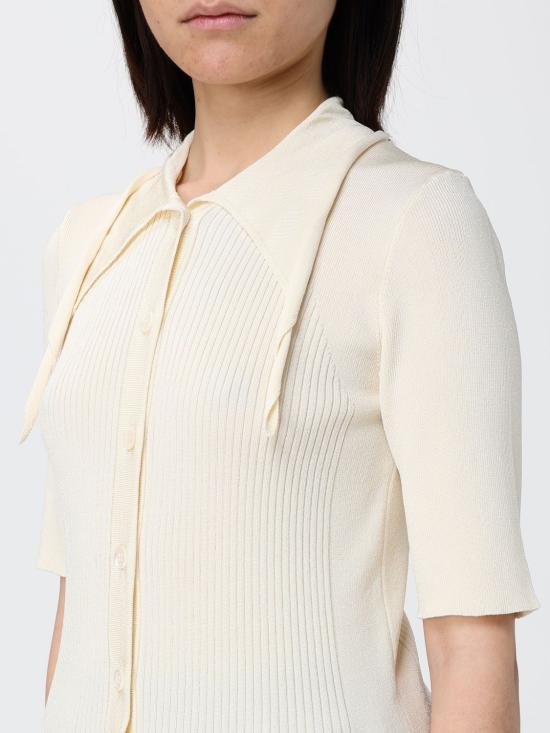 26SS 핑코 폴로 티셔츠 106316A347 C04 Beige - PINKO