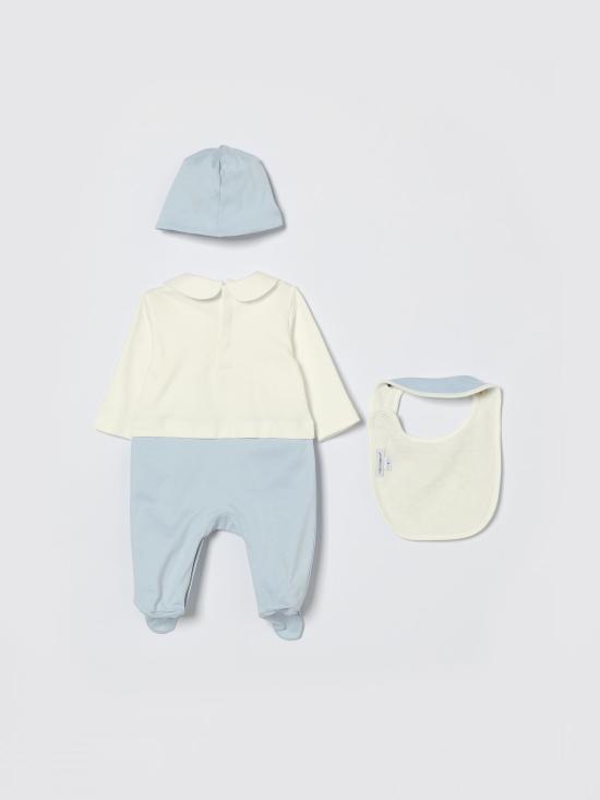 26SS [키즈] 돌체앤가바나 오버롤 L1JOBRG7PNK S9000 White - DOLCE & GABBANA