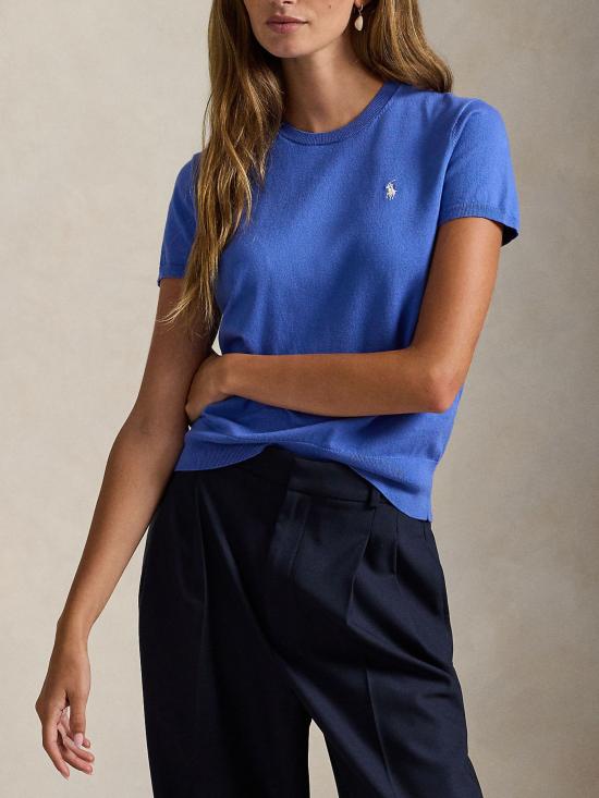 26SS 랄프 로렌 스웨터 211971872 500 Blue - RALPH LAUREN