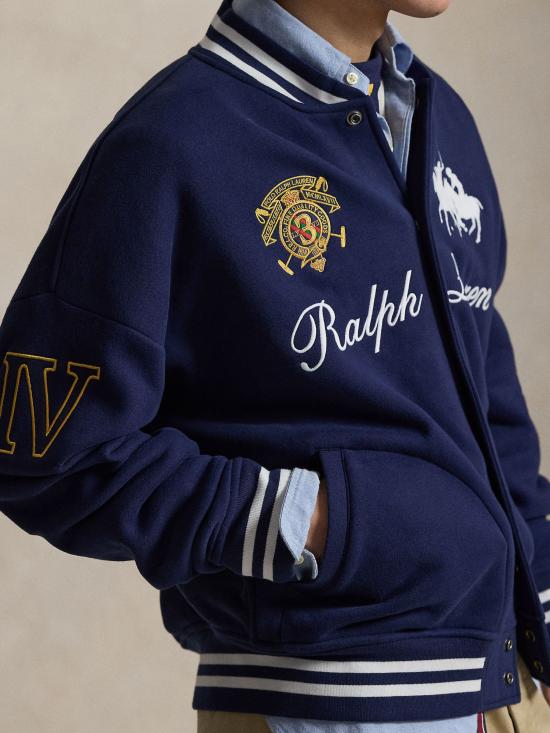 26SS 랄프 로렌 봄버 자켓 710B14220 001 Blue - RALPH LAUREN