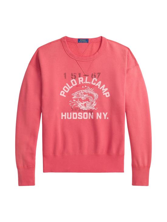 26SS 랄프 로렌 긴팔 티셔츠 710P05436 001 Red