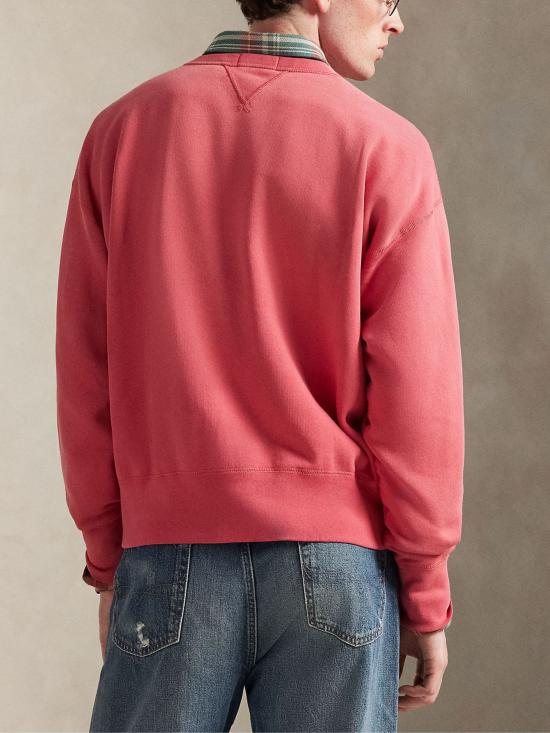 26SS 랄프 로렌 긴팔 티셔츠 710P05436 001 Red - RALPH LAUREN