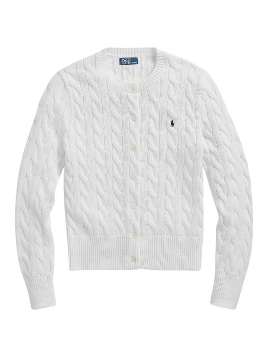 26SS 랄프 로렌 가디건 211971868 007 White