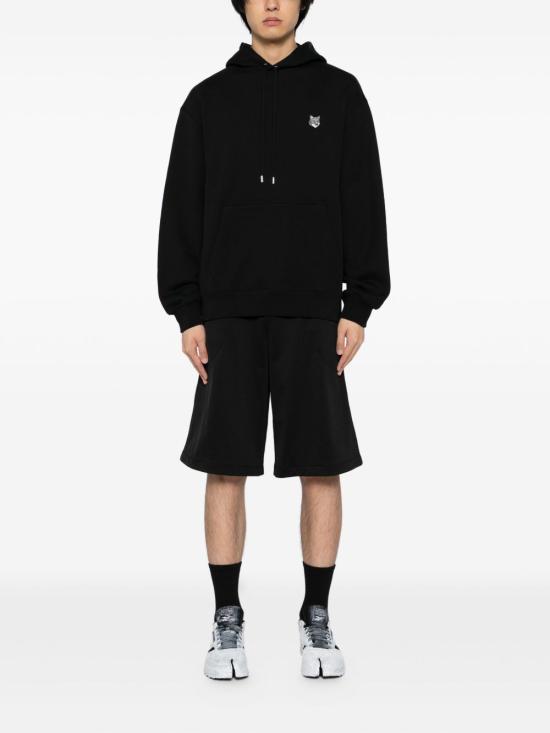 26SS 메종키츠네 폭스 헤드 컴포트 후드 PM00703K M0341P199 Black - MAISON KITSUNE