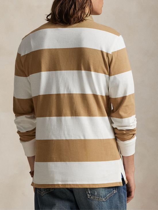 26SS 랄프 로렌 폴로 티셔츠 710P05317 006 Brown - RALPH LAUREN