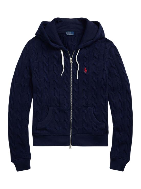 26SS 랄프 로렌 후드 티셔츠 211959124 001 Blue