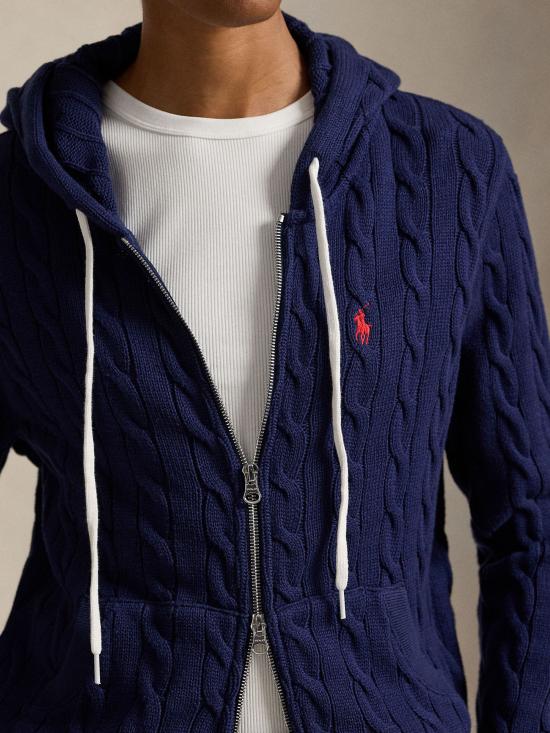 26SS 랄프 로렌 후드 티셔츠 211959124 001 Blue - RALPH LAUREN