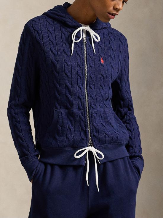 26SS 랄프 로렌 후드 티셔츠 211959124 001 Blue - RALPH LAUREN