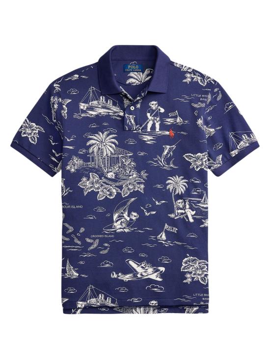 26SS 랄프 로렌 반팔 티셔츠 710B13971 001 Blue