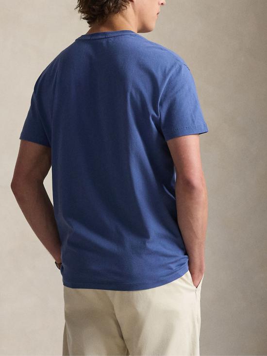26SS 랄프 로렌 반팔 티셔츠 710P04881 003 Blue - RALPH LAUREN