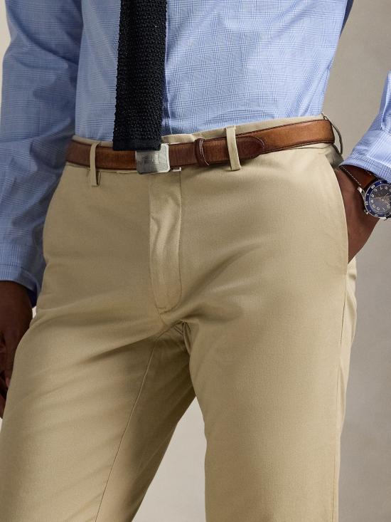 26SS 랄프 로렌 스트레이트 팬츠 710644988 009 Beige - RALPH LAUREN