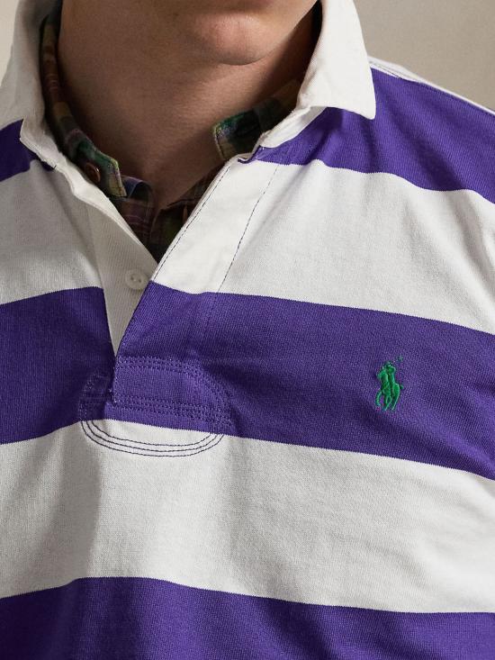 26SS 랄프 로렌 폴로 티셔츠 710717116 505 Purple - RALPH LAUREN