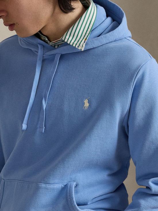 26SS 랄프 로렌 후드 티셔츠 710916690 502 Clear Blue - RALPH LAUREN