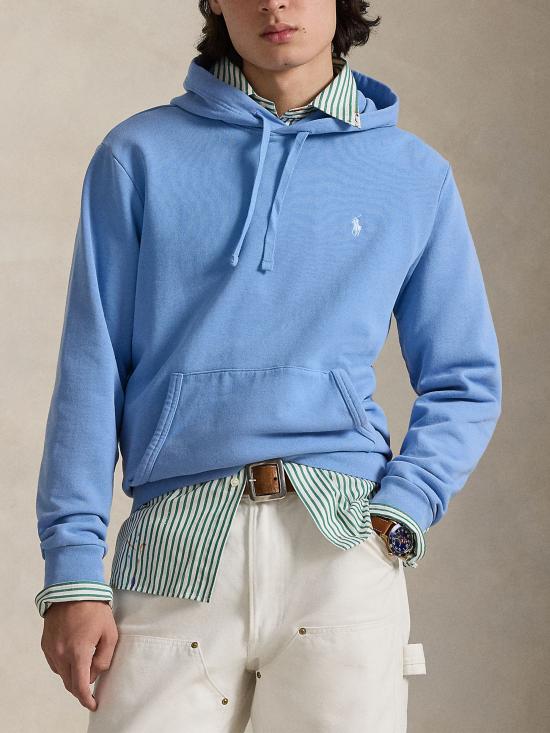 26SS 랄프 로렌 후드 티셔츠 710916690 502 Clear Blue - RALPH LAUREN