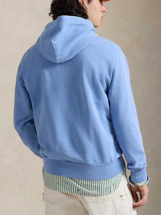 26SS 랄프 로렌 후드 티셔츠 710916690 502 Clear Blue - RALPH LAUREN