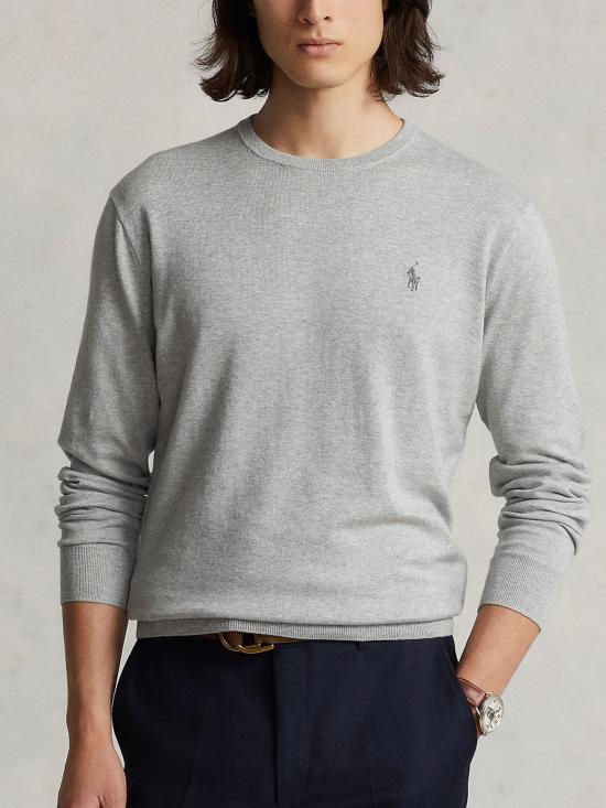 26SS 랄프 로렌 스웨터 710684957 003 Grey - RALPH LAUREN