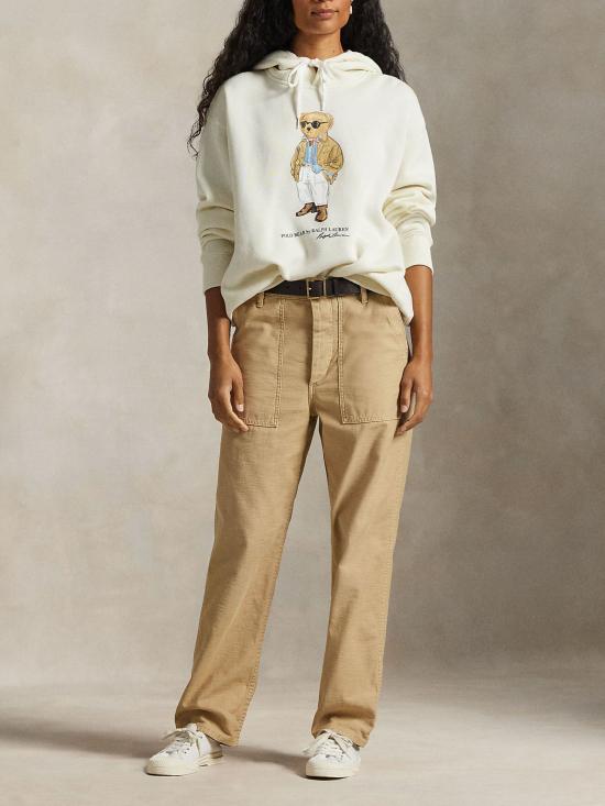 26SS 랄프 로렌 후드 티셔츠 211A96598 001 Beige - RALPH LAUREN