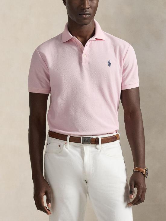 26SS 랄프 로렌 폴로 티셔츠 710B13479 001 Pink - RALPH LAUREN