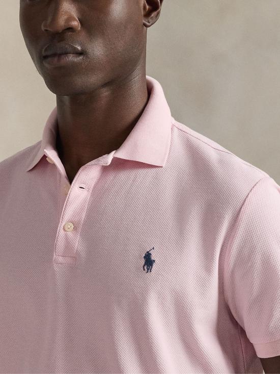 26SS 랄프 로렌 폴로 티셔츠 710B13479 001 Pink - RALPH LAUREN