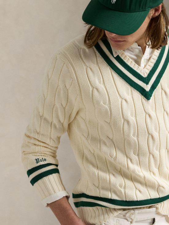 26SS 랄프 로렌 스웨터 710961153 001 Beige - RALPH LAUREN