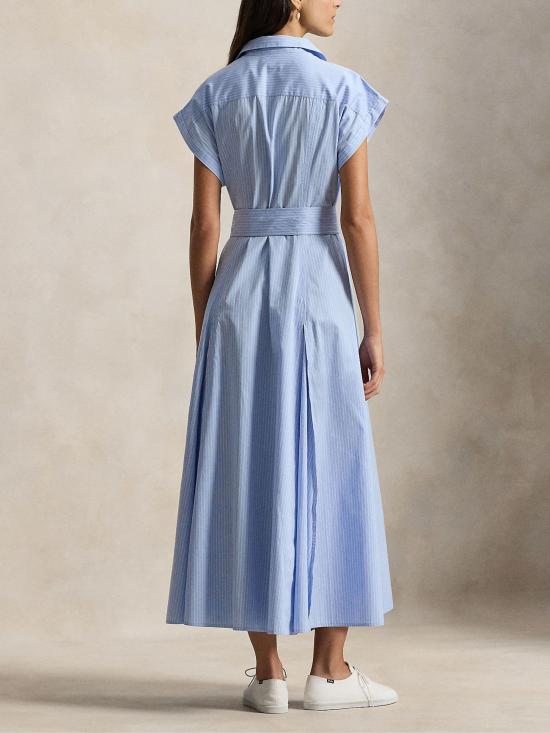 26SS 랄프 로렌 롱 원피스 211A96363 001 Clear Blue - RALPH LAUREN