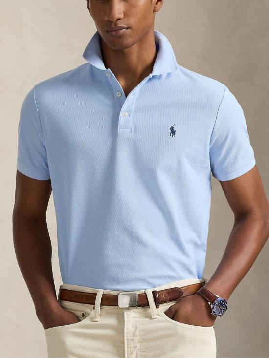 26SS 랄프 로렌 폴로 티셔츠 710B13479 002 Blue - RALPH LAUREN